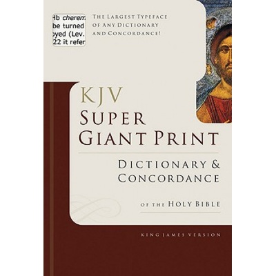KJV Super Giant Print Dictionary & Concordance | George W. Knight