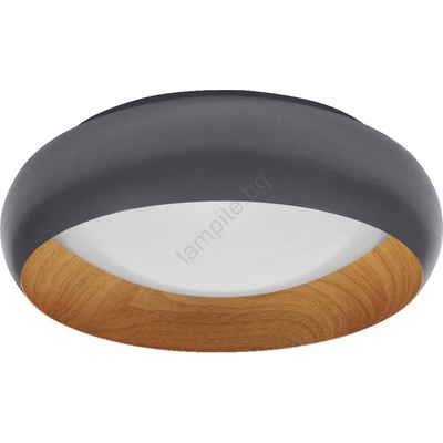 OSRAM Osram-LED димируемо таванно осветително тяло ORBIS LIVIA LED/16W/230V Ø 30 см антрацит/кафяв (P227697)