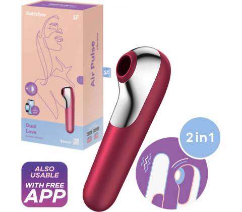 Satisfyer Dual Love red