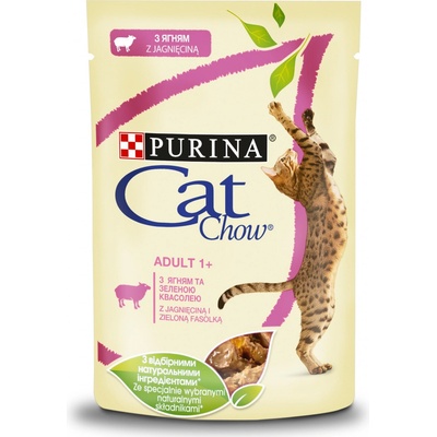 PURINA Cat Chow Adult Jehněčí a zelené fazole 85 g