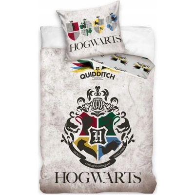 Carbotex obojstranné bavlna obliečky HARRY POTTER 140x200 70x90 HP191061