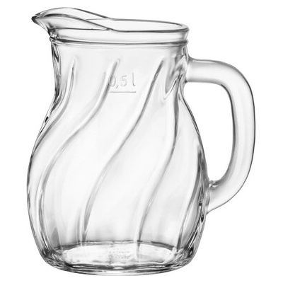 Bormioli Rocco Sklenený džbán s cejchom 100 cl BR-146141 TOM, BR-146141