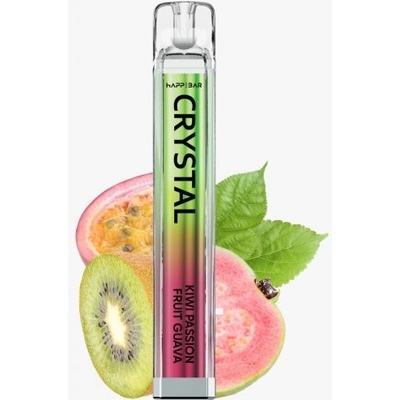 HAPP Crystal Bar Kiwi passion fruit guava 20 mg 600 potáhnutí 1 ks