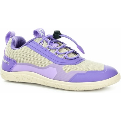 Reima Tallustel Light Beige Purple celoročné nízke barefoot topánky