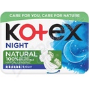 Kotex vložky Natural Night single 6 ks