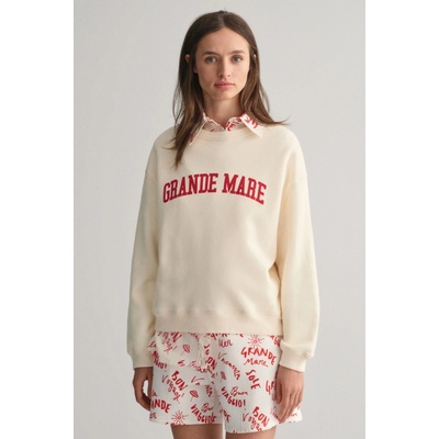 Gant Grande Mare C-Neck Sweat biela