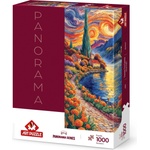 Art Puzzle Панорамен пъзел Art Puzzle от 1000 части - Живописни кипариси (41109)