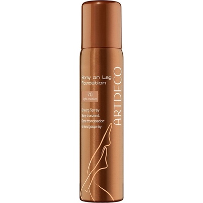 Artdeco Spray On Leg Foundation samoopaľovací prípravok 30 Medium/Dark 100 ml