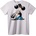 NOONEBRAND Тениска на Popeye 500 с ушите на Mickey - XL, Black