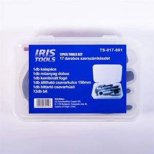 IRIS TOOLS ts-017-001 Комплект инструменти от 17 части (ts-017-001)