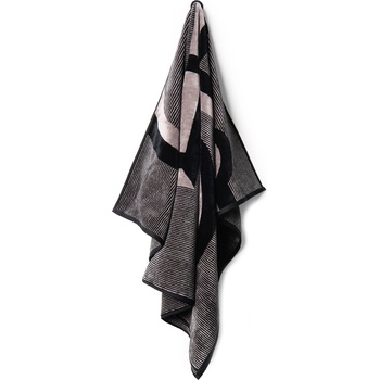 La Reina Хавлиена кърпа La Reina - Cavalier, 95 x 150 cm, черна (93)