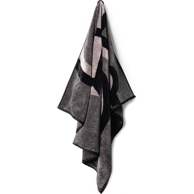 La Reina Хавлиена кърпа La Reina - Cavalier, 95 x 150 cm, черна (93)