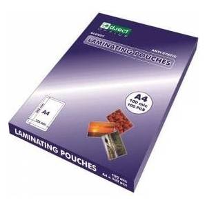 D. Rect Laminating film A4 100 mic a100 D. RECT