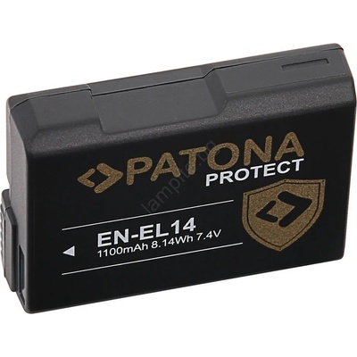 PATONA - Батерия Nikon EN-EL14 1100mAh Li-Ion Protect (IM0876)