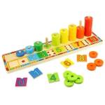 Bigjigs Toys - Дървена играчка Уча се да броя