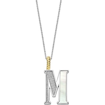 Ti Sento Сребърно колие с буква M Ti Sento 6840MW_M (6840MW_M)