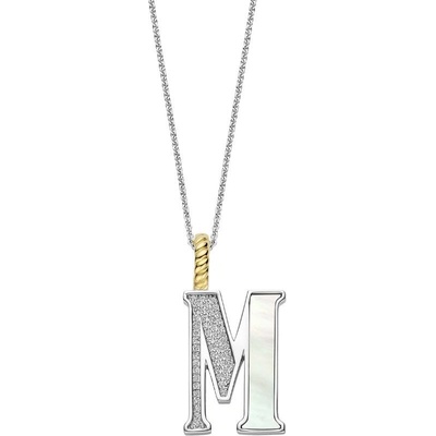 Ti Sento Сребърно колие с буква M Ti Sento 6840MW_M (6840MW_M)