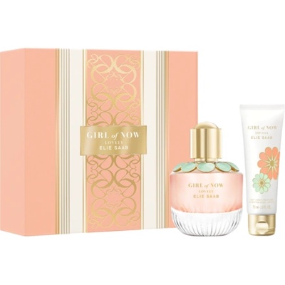 Elie Saab Girl of Now Lovely Подаръчен комплект EDP за жени 50 мл + Лосион за тяло 75 мл