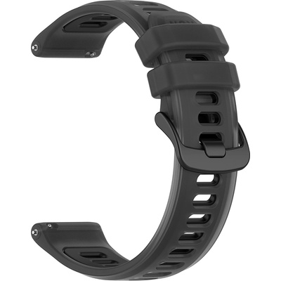Techsuit Каишка за Samsung Galaxy Watch 4/5/Active 2, Huawei Watch GT 3 (42mm) - Techsuit Watchband (W084) - Черна
