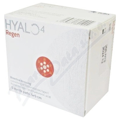 Hyalo4 Regen steril.polštářky 5 x 5 cm 5 ks