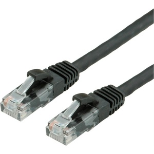 Roline VALUE 21.99. 1468 : : Кабел UTP Patch Cord Cat. 6a (Class EA), черен, 15.0 м