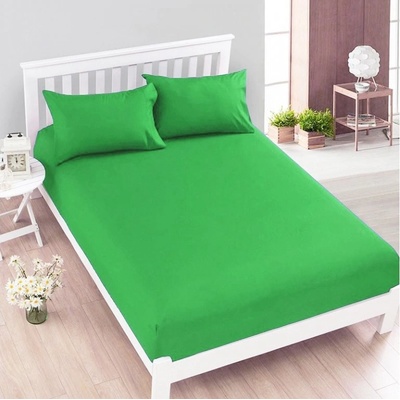 Pragati Fashion Jersey prostěradlo zelené 180x200