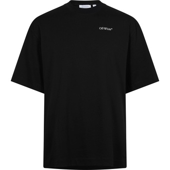 OFF WHITE Тениска OFF WHITE Men's Half Arrow Oversized T-Shirt - Black 0001