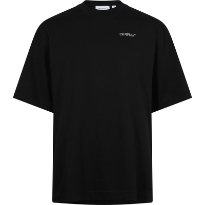 OFF WHITE Тениска OFF WHITE Men's Half Arrow Oversized T-Shirt - Black 0001