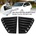 Тунинг спортни решетки за задни странични прозорци за VW Golf 6 2009-2014