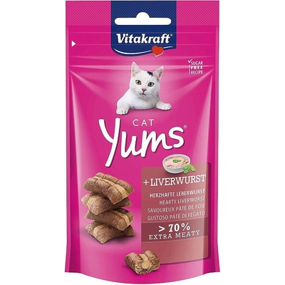 Vitakraft Cat Yums s jaternicou pre mačky 40 g