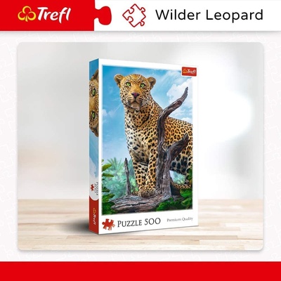 Trefl Divoký levhart 500 dielov