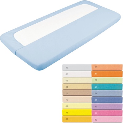 Babymatex Prostěradlo jersey s gumou šedé 70x140