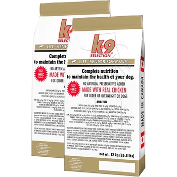 K-9 Selection Lite senior 2 x 12 kg