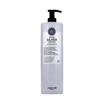 Maria Nila Sheer Silver Shampoo подхранващ шампоан за платиново руса и сива коса 1000 ml