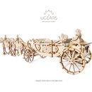 Ugears 3D puzzle Kráľovský svadobný koč Megan a Harry 290 ks