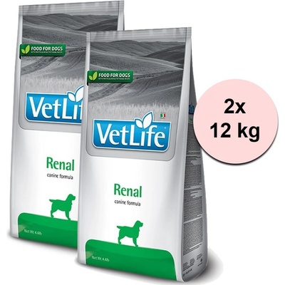 Vet Life Renal Canine 2 x 12 kg
