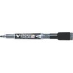 Pilot Пилотен маркер V Board Master Small EF с фина куршумовидна връх, черен, с гума и магнит (WBME-VS-EF-BG-B)