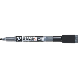 Pilot Пилотен маркер V Board Master Small EF с фина куршумовидна връх, черен, с гума и магнит (WBME-VS-EF-BG-B)
