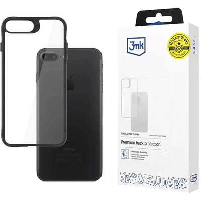 3mk Protection 3mk Satin Armor Case+ калъф за iPhone 7 / 8 / SE 2020 / SE 2022 - прозрачен (5903108442343)