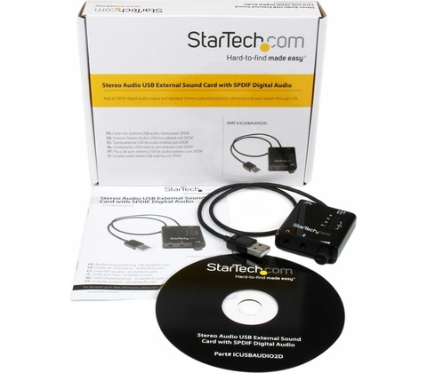 StarTech ICUSBAUDIO2D