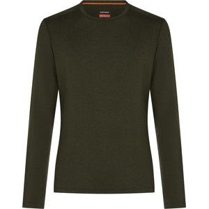 Icebreaker Мъжко мериносово термобельо Icebreaker 260 Tech L/S Crewe Merino base layer - Dark Loden - размер XXL (015-0865-1815)