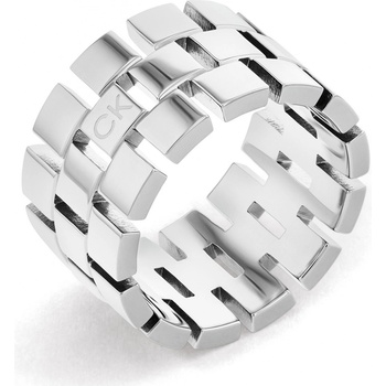 Calvin Klein ocelový Geometric 35000324