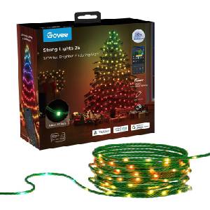 Govee - LED RGBICW Външна коледна гирлянда 2700-6500K 20m Wi-Fi Matter IP65 (GV0110)