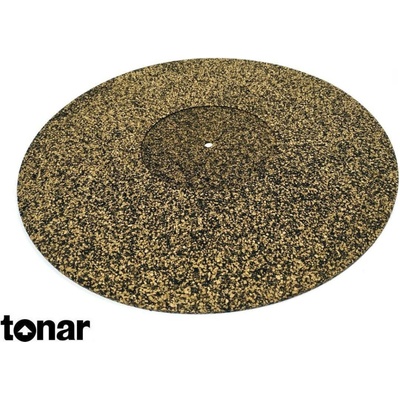 Tonar Cork & Rubber mixture turntable mat: Antivibrační korkový slipmat smíchaný s gumou