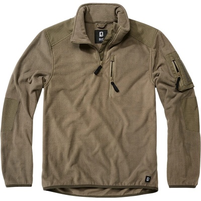 BRANDIT Fleece Troyer Ripstop Olivová