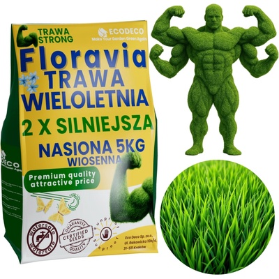 Univerzálna tráva Semená odolné voči pošliapaniu Samozahusťujúca 5 kg Trávnik