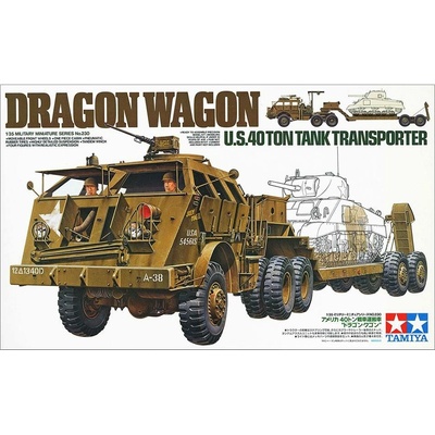 Tamiya Dragon Wagon U.S. 40 Ton Tank Transporter 1:35