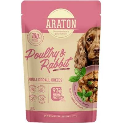 Araton Adult Dog All Breeds with Poultry and Rabbit, of all breeds 500 g