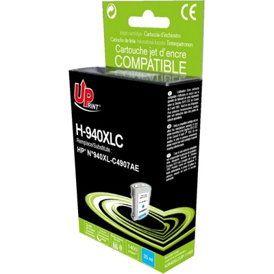 Compatible Мастилница UPRINT HP C4907 Cyan (7248)