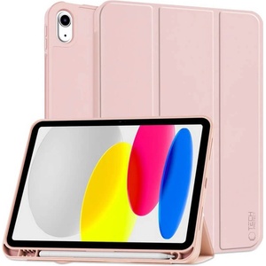 Tech-Protect Защитен Калъф за Калъф за iPad 11th 2025 A16/ 10th 2022, Tech-Protect Trifold Slim Pen Case, Розов (9490713927601)